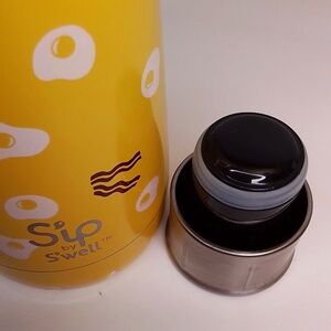 Sip by S'well Thermal Flask Eggs & Bacon Vacuum Insulated Water Bottle